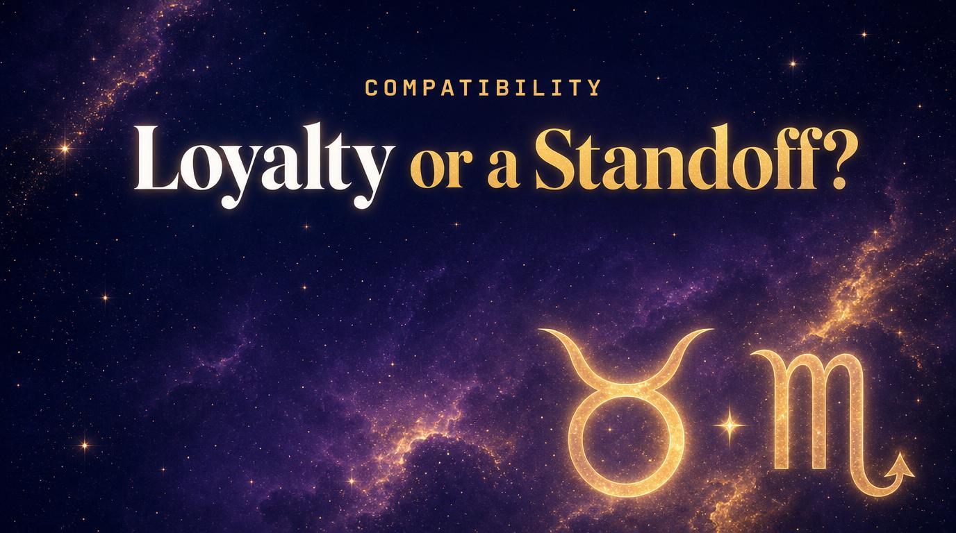 Taurus and Scorpio Compatibility: The Fixed-Sign Pairing That Runs on Loyalty and Standoffs
