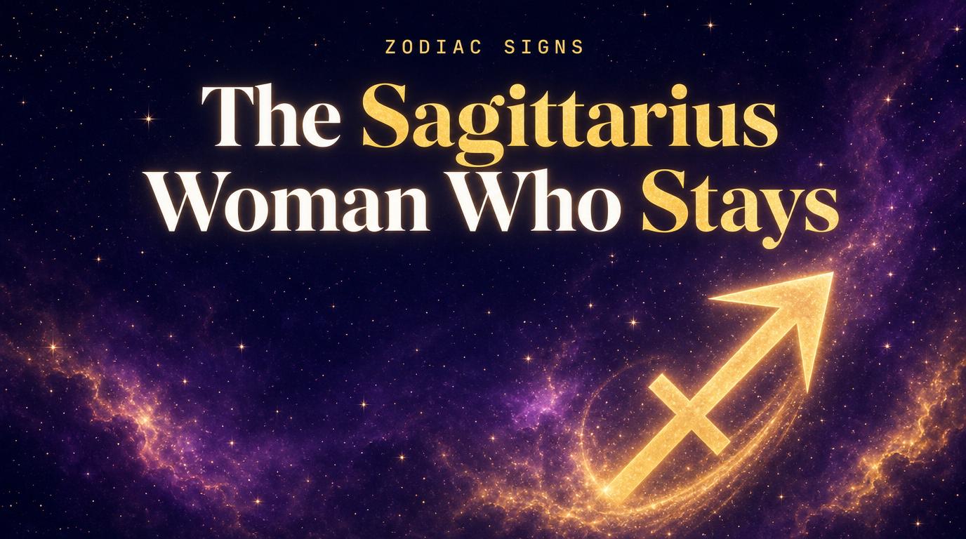 The Sagittarius Woman: What She’s Like When She Actually Stays