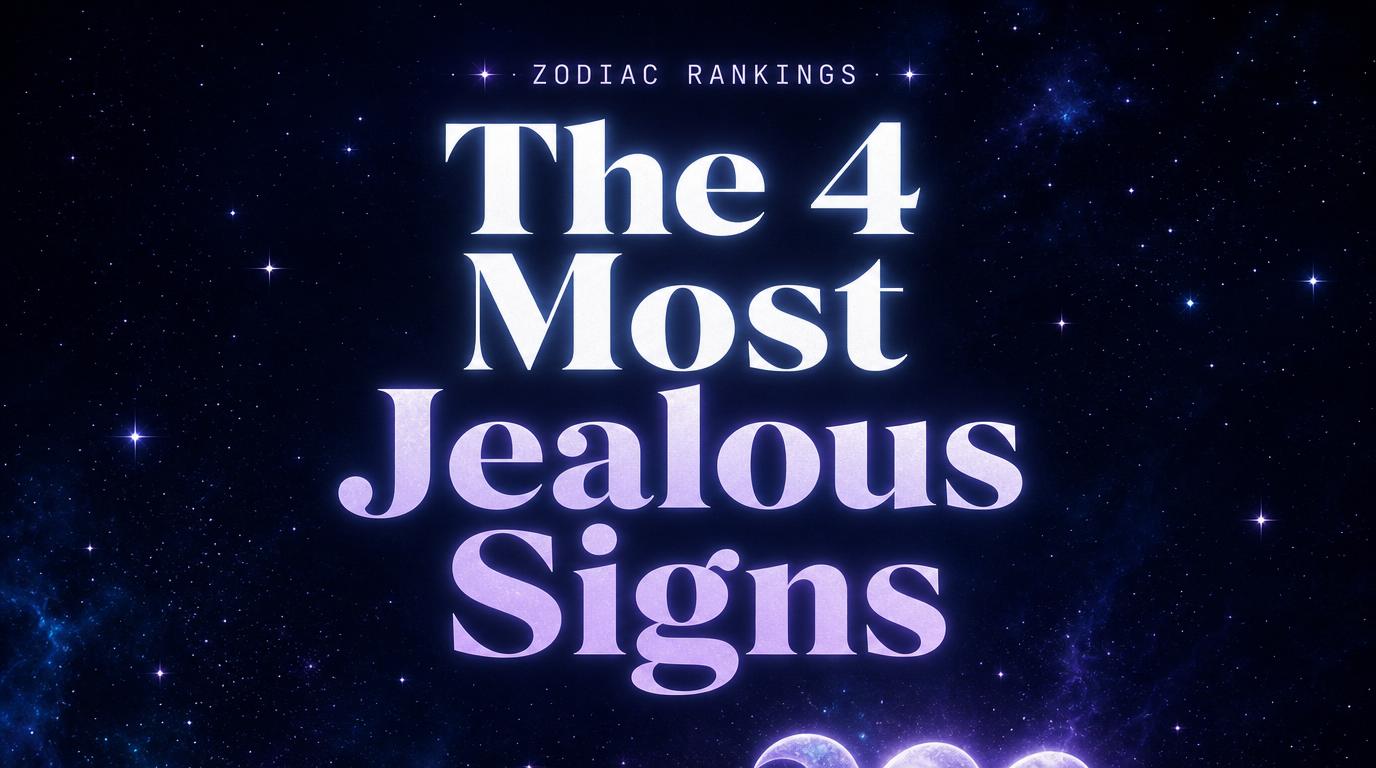 The 4 Most Jealous Zodiac Signs (And the Placement That Runs the Whole Thing)