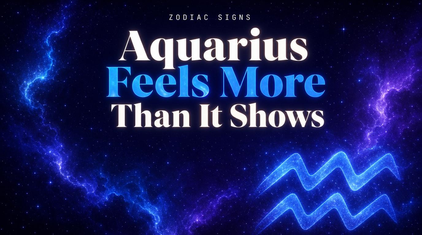 Aquarius Zodiac Sign: Why This Sign Feels Everything and Shows Almost None of It