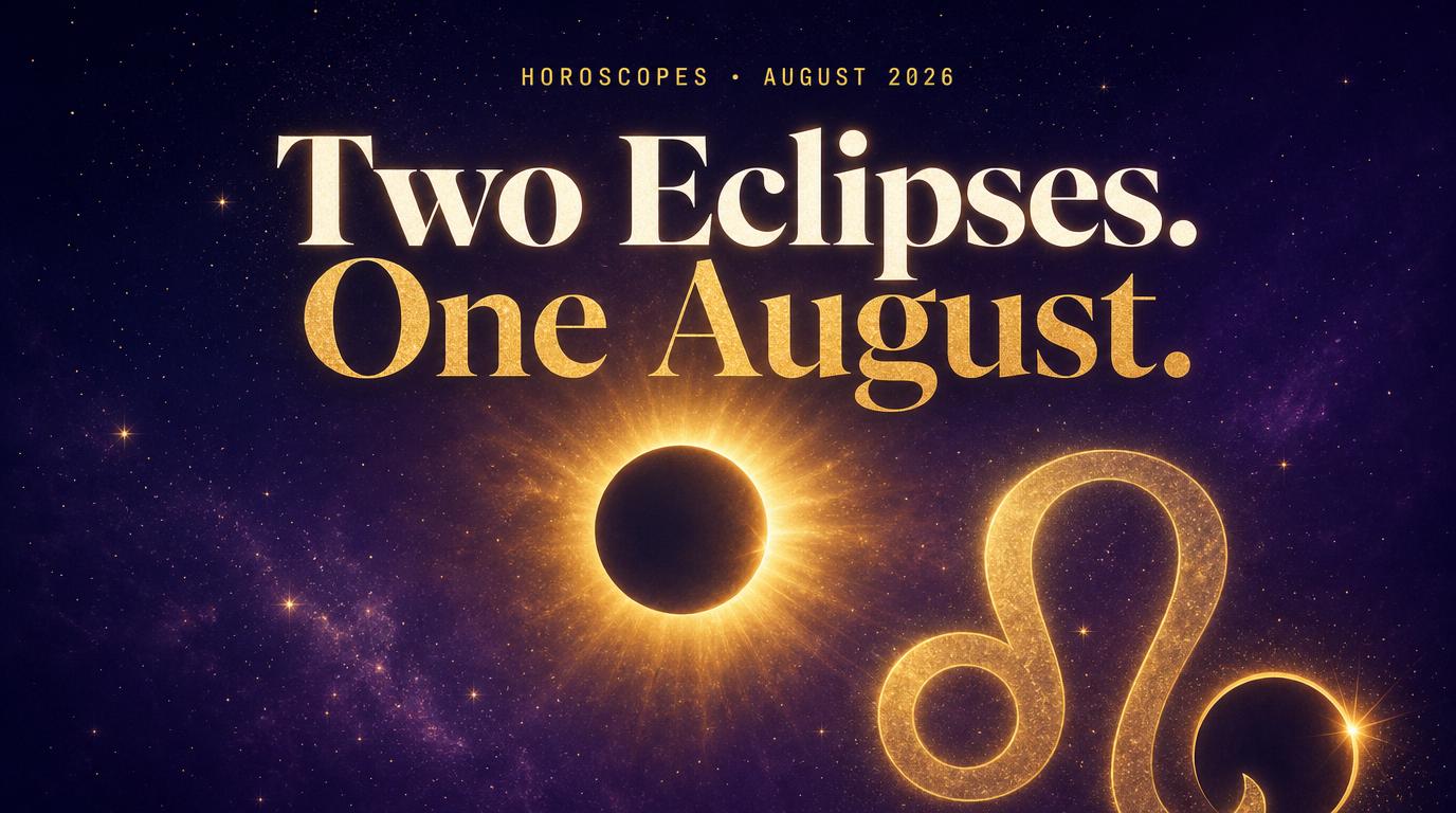 Two Eclipses. One August.